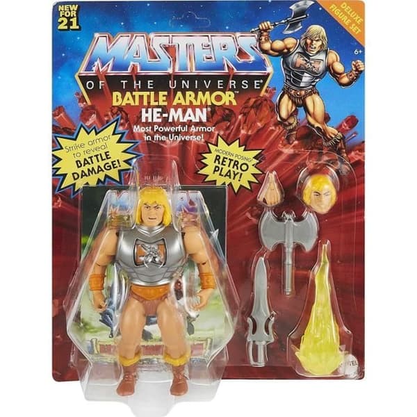 Figurin - Mattel - He-Man - 14 cm - Deluxe 2021 - Vuxenkollektion