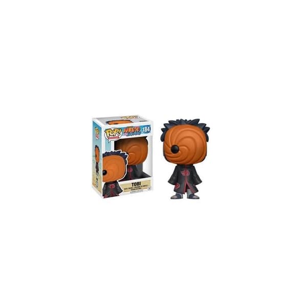 Funko Pop! Naruto: Tobi - Svart och orange - 9,5cm