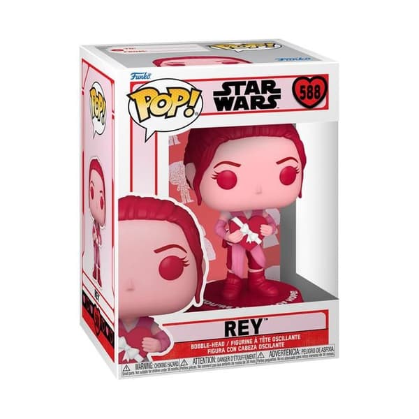 Funko Pop! #588 - Star Wars: Valentines S3 - Rey