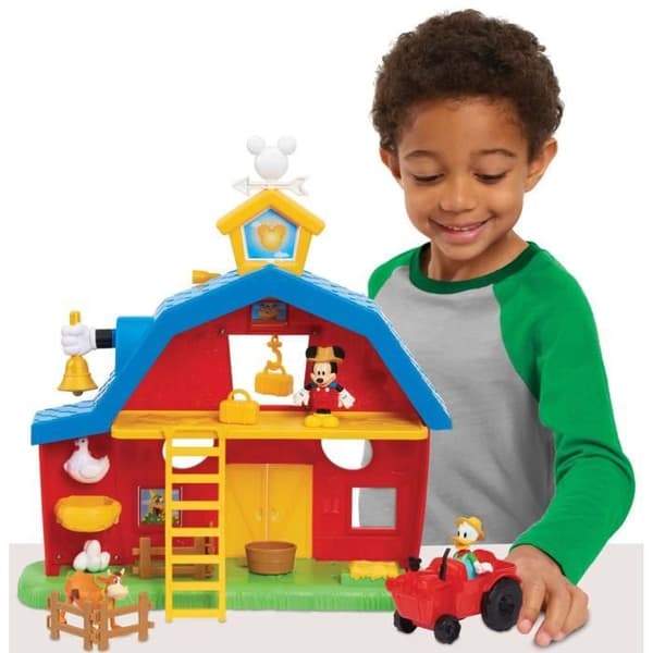 Interaktiv leksak - Just Play - Musse Pigg gård på landsbygden - Vit - Blandat - från 3 år och uppåt
