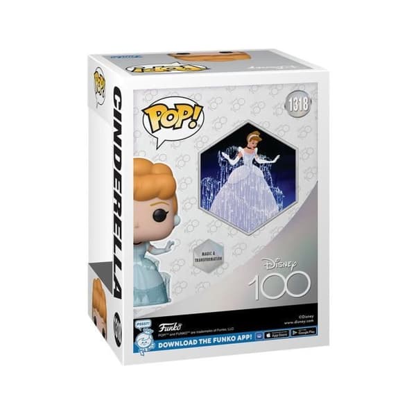 Funko - Disneys 100-årsjubileum - POP! Askungen 9 cm
