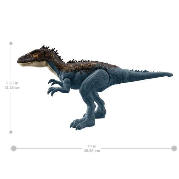 Dinosauriefigur - MATTEL - Jurassic World - Destroyer Charcarodontosaurus - Attackfunktion - Ledad