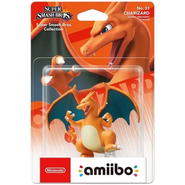 Amiibo Figur - Charizard N°33 • Super Smash Bros. Collection