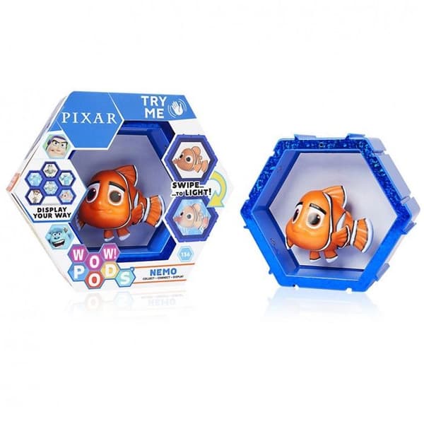 Figurine - WOW! Pods - Disney Pixar - Nemo - 15x5.3x15 cm - 175 gram - 3 år och uppåt