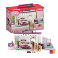 Miniatyrbild 1 av 6: Coffret Mallette de Mode för hästar, Schleich 42614 Horse Club Sofias' Beauties, 66 Delar, Från 3 år