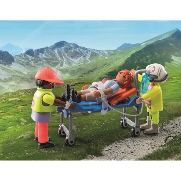 PLAYMOBIL 71203 Rescue Helikopter, Figur, City Action Rescuers