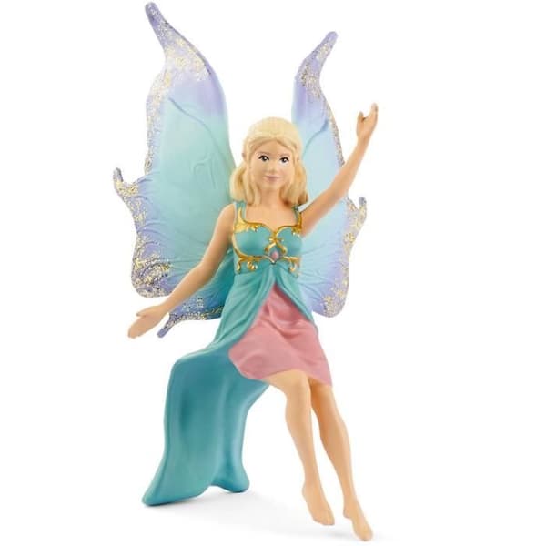Figurin - SCHLEICH - Tomte på bevingat lejon - Bayala - Beige - 5 år och uppåt