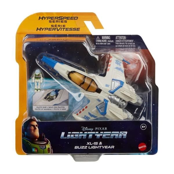 Buzz Lightyear Figurine - XL-15 Rymdskepp - Lightyear - MATTEL - Flerfärgad - Barn - Unisex