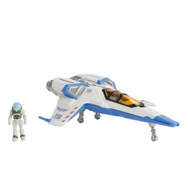 Buzz Lightyear Figurine - XL-15 Rymdskepp - Lightyear - MATTEL - Flerfärgad - Barn - Unisex