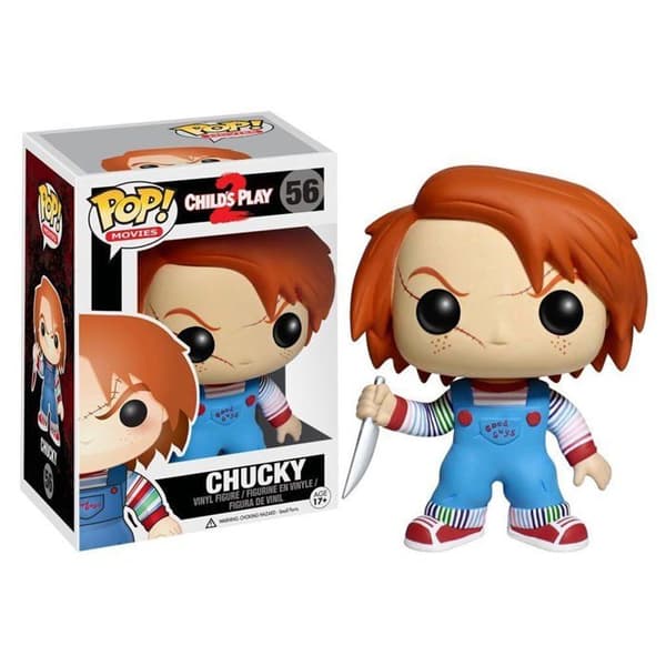 Figurine - Funko - Chucky - 9 cm - Röd - Blandet
