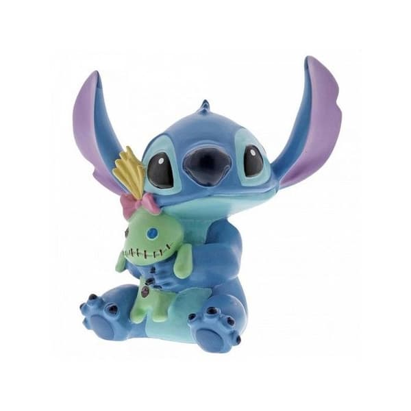 Figurin - Enesco - Stitch DOLL - Officiell Lilo and Stitch-licens - 6 cm - Grön