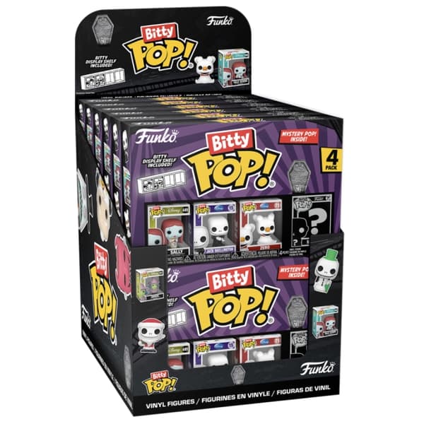 4-pack Bitty Pop - The Nightmare Before Christmas