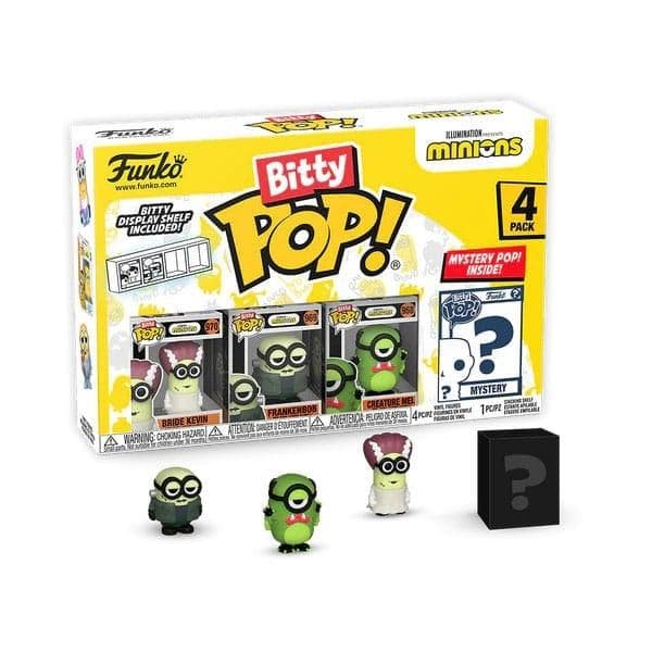 Minions Bitty POP! Vinyl Figure 4-Pack Frankenbob 2,5cm