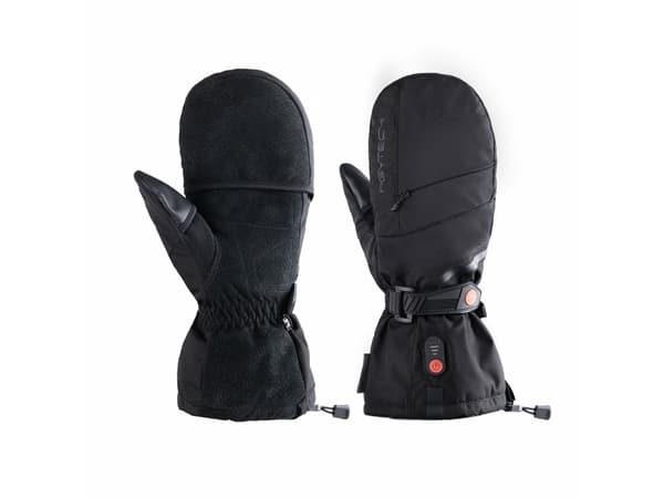 PGYTECH P-GM-203, Hansker, XL, Unisex, Sort, Vinter, Bomull, Ekte lær
