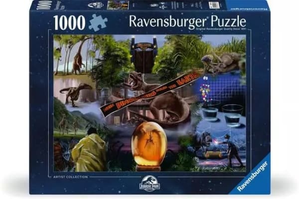 Ravensburger 12000187, 1000 stykker, dinosaur, 14 år