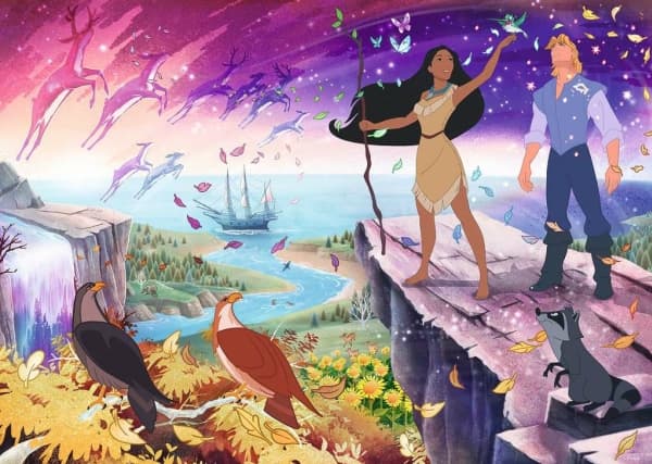 Ravensburger 12000243, 1000 stykker, Tegneserier, 14 år