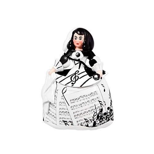 Figurine - DRW - JV08045 - Resin - 9 cm - Musiker - Flerfärgad