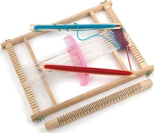 Viga Toys „Viga Wooden Krosno We Weaving Workshop Montessori“ audimo rinkinys