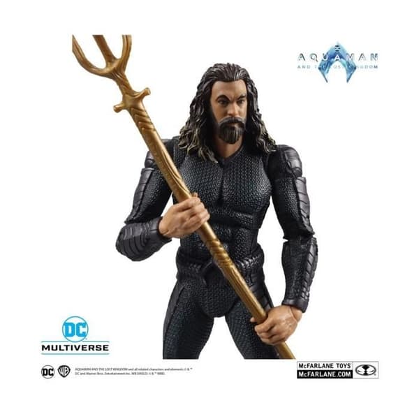 Figurin - MCFARLANE TOYS - Aquaman med smygkostym - DC Multiverse - 18 cm