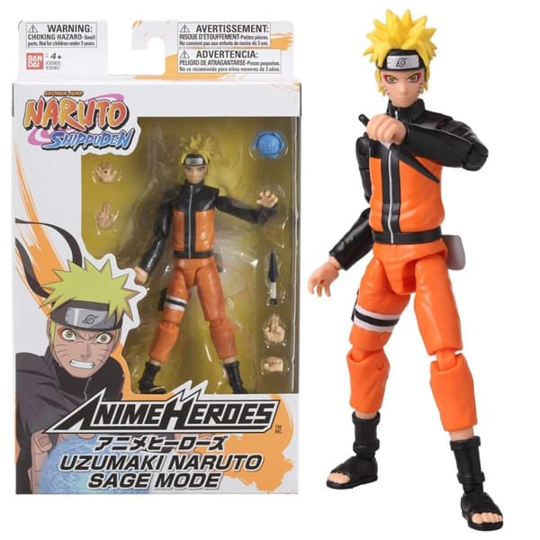 Ledad figur Naruto Anime Heroes - Uzumaki Naruto Sage Mode 17 cm