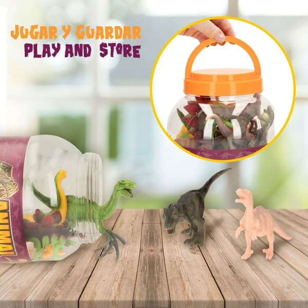 Playset Colorbaby 19 Delar 6 antal 17 x 9 x 6 cm Dinosaurier