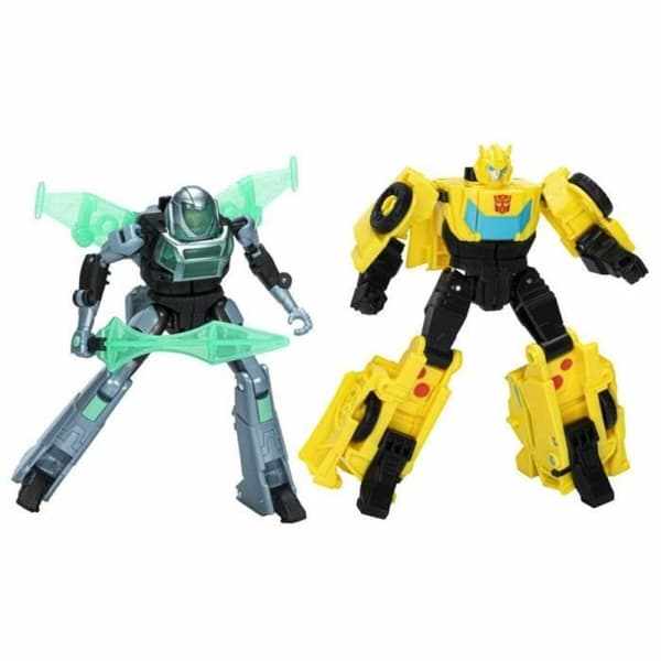 Actionfigurer Hasbro Cyber-Combiner Bumblebee et Mo Malto