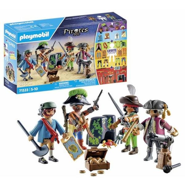 Playset Playmobil Pirates 71533 83 Delar