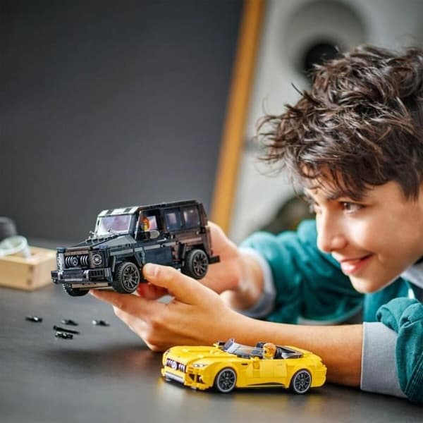 Byggsats Lego Mercedes-AMG G 63 y Mercedes-AMG SL 63 Multicolour 808 Delar