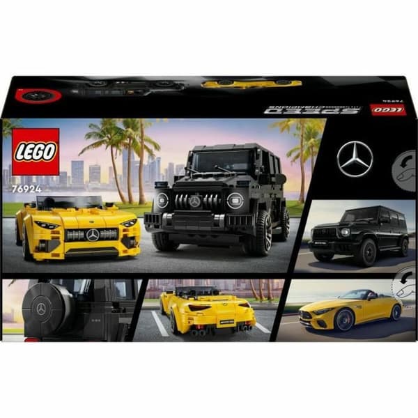 Byggsats Lego Mercedes-AMG G 63 y Mercedes-AMG SL 63 Multicolour 808 Delar