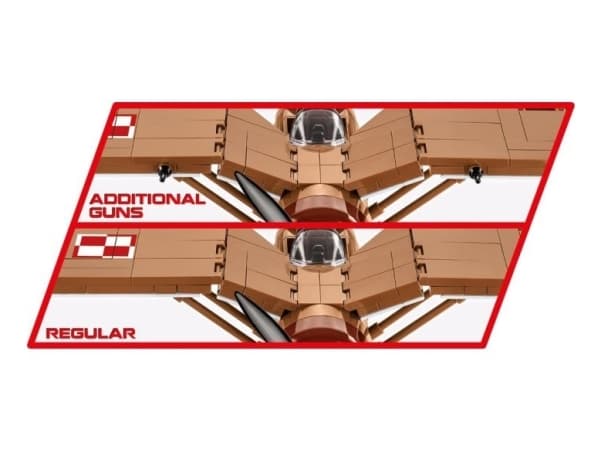 COBI PZL P.11c, Byggsats, 7 År, 320 styck