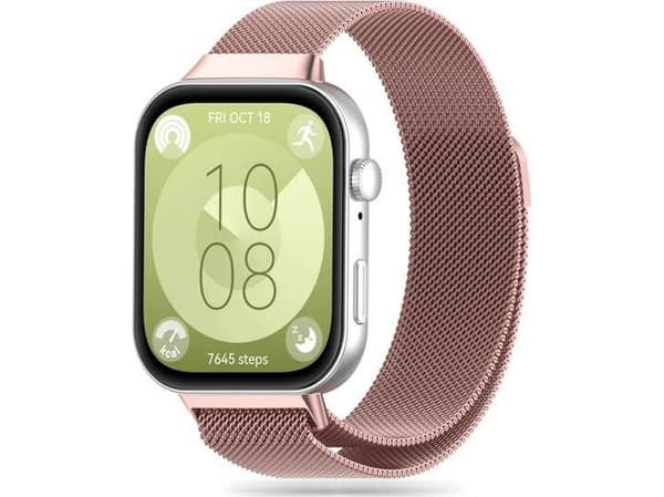 Tech-Protect TECH-PROTECT MILANESEBAND HUAWEI WATCH FIT 3 ROSE GOLD