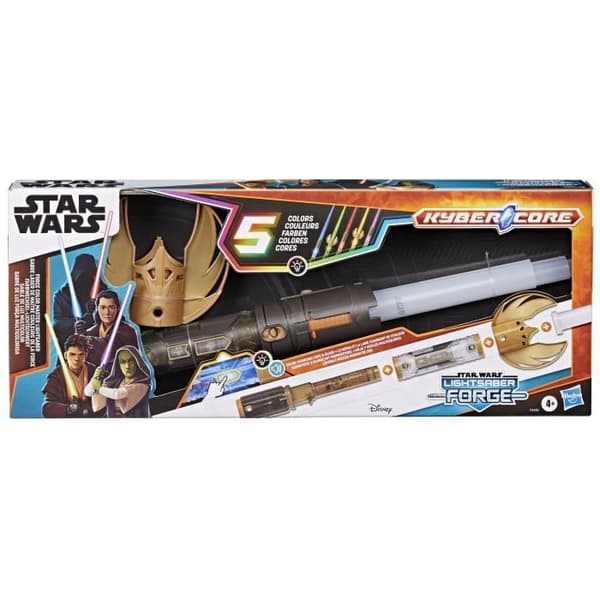 Master lightsaber colors of the Force, 5 färger, elektronisk ljussabel med färgskiftande blad, från 6 år gammal