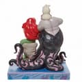 Miniatyrbild 3 av 3: Figurine - Disney - Den lilla sjöjungfrun - Ariel och Ursula - 17-20 cm - Polykrom resin - Blandet