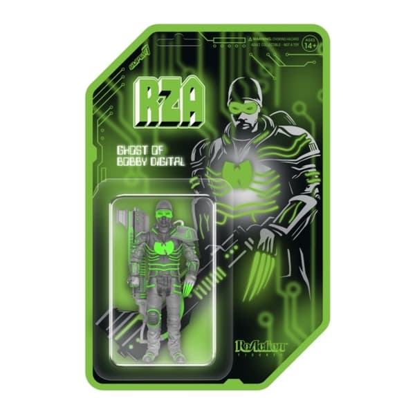 Collectible figurine: Rza Reaction Figures Wave 04 - Bobby Digital (Clear)