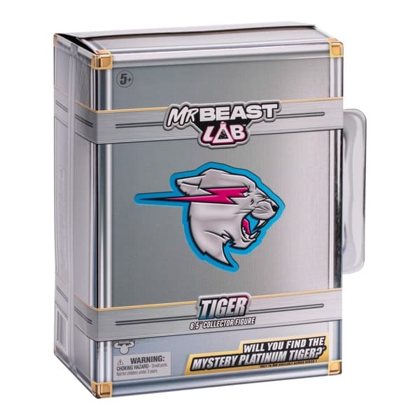 Mr Beast Lab Collector Figure - Tiger Samlarfigur 17cm