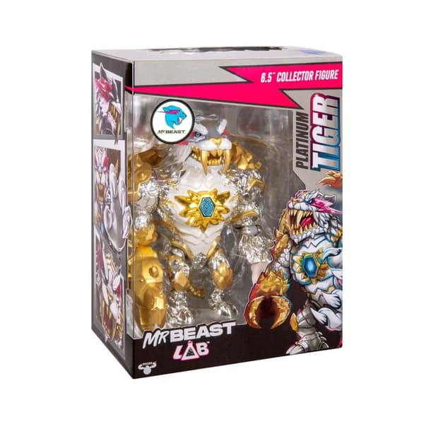 Mr Beast Lab Collector Figure - Tiger Samlarfigur 17cm