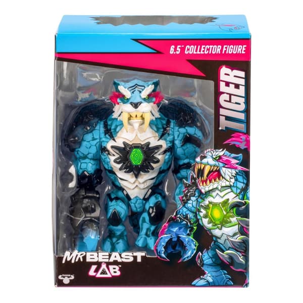 Mr Beast Lab Collector Figure - Tiger Samlarfigur 17cm