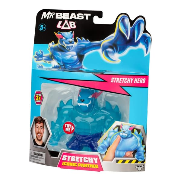 Mr Beast Lab Stretch Hero Figure - Samlarfigur