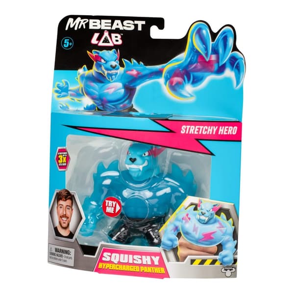 Mr Beast Lab Stretch Hero Figure - Samlarfigur
