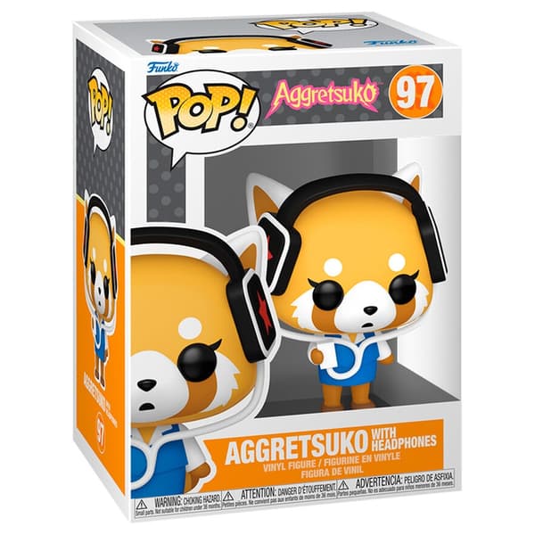 POP figure Aggretsuko - Aggretsuko with Headphones