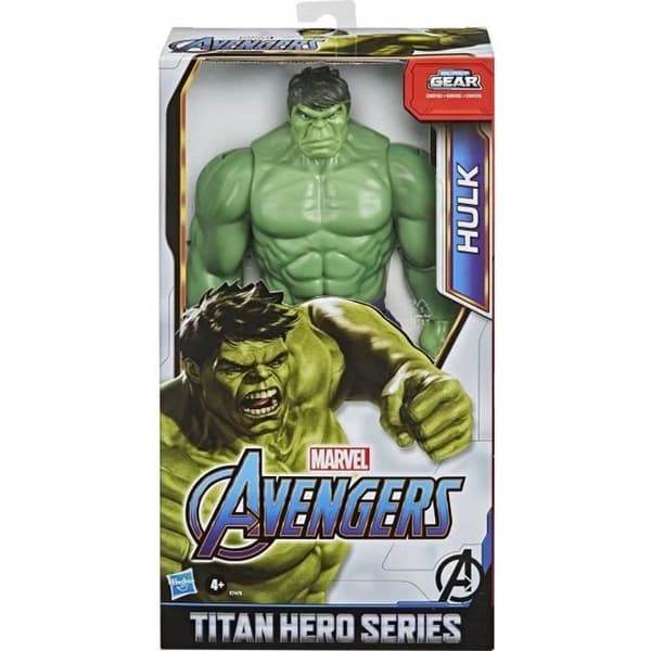 Hulk Titan Hero Deluxe Figur - MARVEL - Avengers - 30 cm - För barn - Utomhus