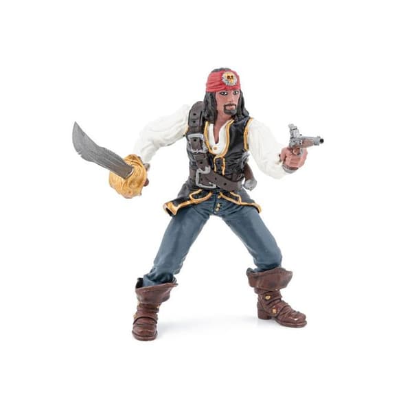 Papo - Piratfigur med pistol