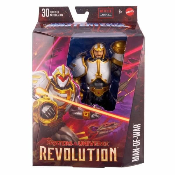 Universums mästare: Ny Eternia Masterverse-figur Man O' War Duncan 18 cm