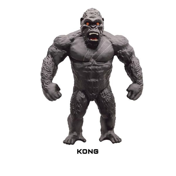 Monsterverse - MNG09000 - Godzilla vs Kong Set med 6 minimonster 5 cm, , Multicore