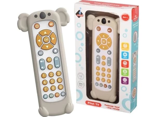 Askato Interaktiv TV-fjärrkontroll med silikonöverdrag Koala