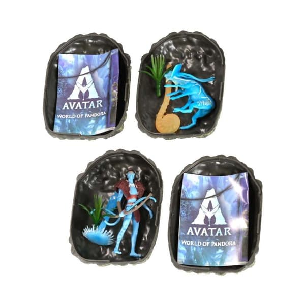 Miniatyrfigur - Bandai miniatyrkaraktär - TM16331 - TMF Disney Avatar Mini-Figurines Samlarföremål PAV