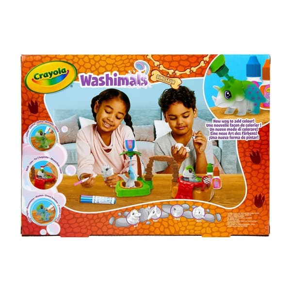 Playset Washimals Dinos Set Jurásico Crayola Washimals Dinosaurs Käsityöpeli