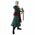 Pikkukuva 6 / 9: Figuuri, jossa liikkuvat raajat One Piece Anime Heroes - Roronoa Zoro 17 cm