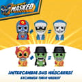 Pikkukuva 3 / 6: Toimintahahmot Eolo Super Masked 3 x 4,5 x 3,5 cm (12 osaa)