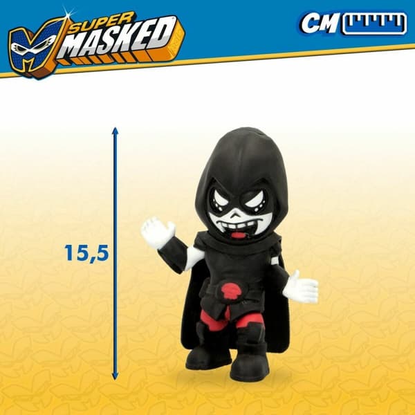 Toimintahahmot Eolo Super Masked Whisper 11,5 x 15,5 x 6,5 cm Joustava (12 osaa)